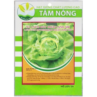 Hạt Giống Xà Lách Búp High Land Tâm Nông 2G