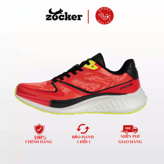 Giày chạy bộ Zocker Speed Up 2024, thiết kế hiện đại, trang bị bộ đế dạng bọt cao cấp siêu nhẹ, đàn hồi và trợ lực tốt