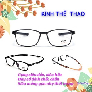 Gọng kính cận thể thao có dây điều chỉnh