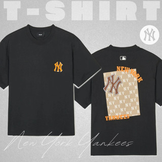Áo Thun Nữ nam in hình MLB  Monative T-Shirt   chất cotton cao cấp đl 250gsm