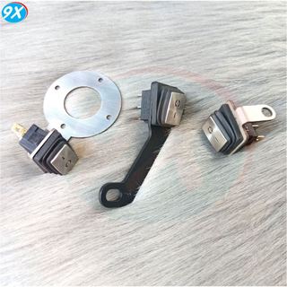 Pát Tròn Tay Lái/ Ghi Đong/ Pát Treo Xe Máy Gắn Nút On Off Chống Nước