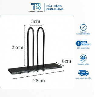  Chân Kẹp Xốp Hắt Sáng Khung Đỡ Tấm Fomex Tản Sáng Chân Giữ Xốp Studio  Bằng Kim Loại  