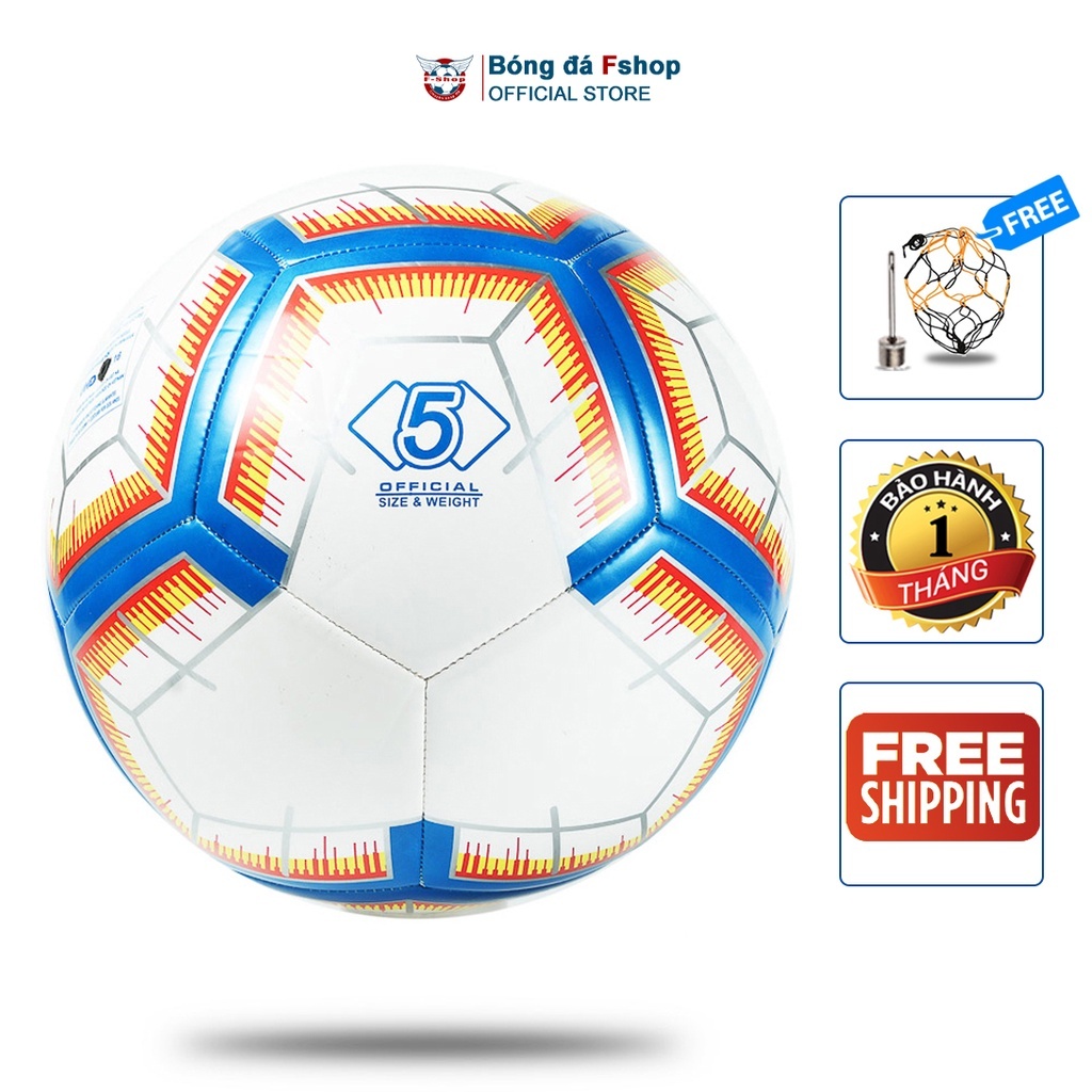 Quả bóng đá tiêu chuẩn - Loại 3 lớp - Banh da số 5, số 4