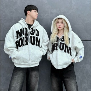 Áo Khoác Nỉ Hoodie Zip Form Boxy NQ30 FORUM Thêu Đắp Vải Form Rộng Nam Nữ Unisex_Áo Hoodie Mũ To Siêu Dày ấm 2024