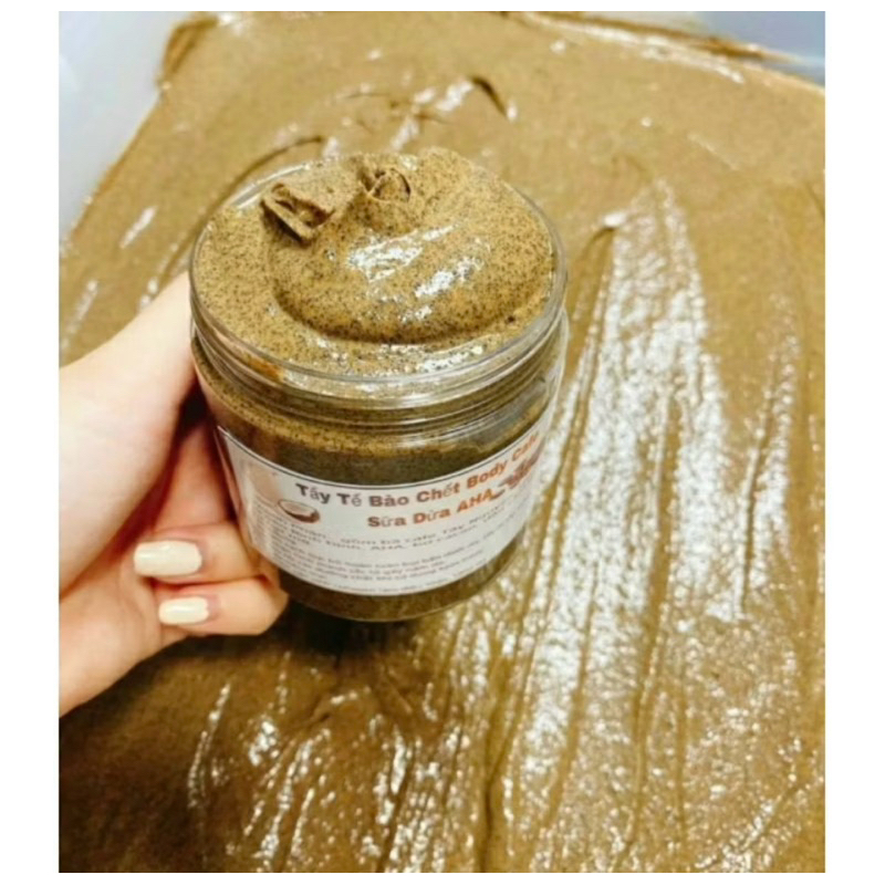 Tẩy tế bào chết cf sữa dừa