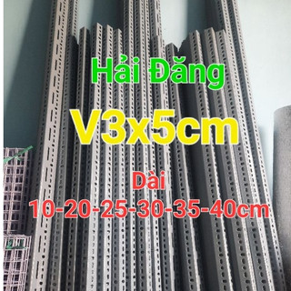 Sắt V Lỗ V3x5cm đa năng sơn tĩnh điện