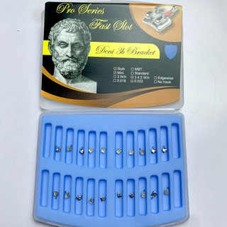 Mắc cài kim loại Deni 3B Mỹ có web check xịn sò - Mắc cài kim loại Ông già niềng răng chỉnh nha