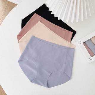 Sỉ 10 Quần lót nữ su trơn mặc đầm body - Quần lót tập gym không đường may tránh lộ viền[#1019]