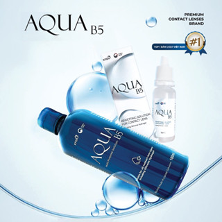Nước Ngâm, Nhỏ Kính Áp Tròng Aqua B5 Angel Eyes Zero Seven Lens Perfect 160/360ml Giúp Làm Ẩm Lens