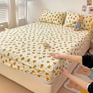 Bộ ga giường đũi xơ đậu nành mềm mại, không lo bai xù khi giặt 1 ga+ 2 vỏ gối nằm