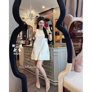 Váy đũi chan neo  [ Về sẵn ] Kim Anh Bùi