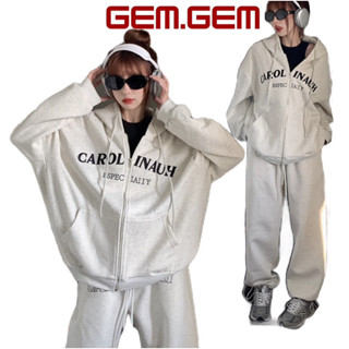 Áo Hoodie Zip Basic Unisex CAROL INAUH Form Rộng Mũ Trùm 2 Lớp Vải Nỉ Bông Cao Cấp , Áo Khoác Nỉ Nam Nữ