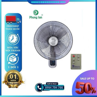 Quạt treo tường Phong Lan T400KDK có điều khiển từ xa