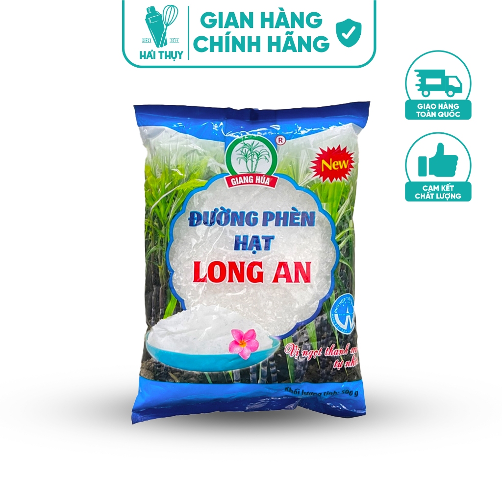 Đường phèn hạt Long An 500g (Giang Húa)