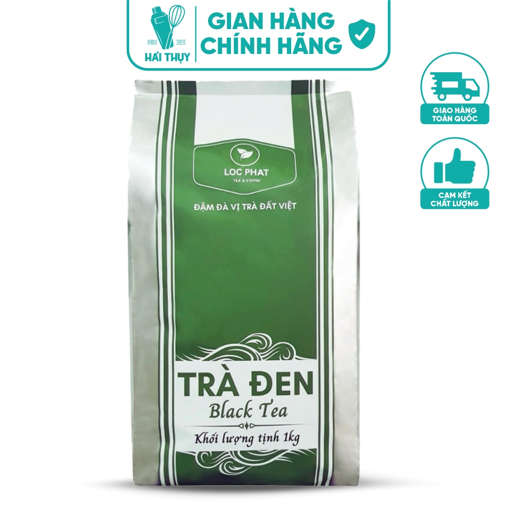 Trà Đen Lộc Phát chuẩn Bảo Lộc gói 1kg