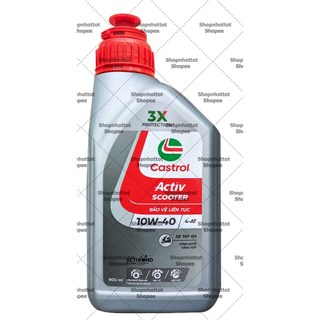 (Giá KM) Dầu Nhớt Mát Máy Tay Ga Castrol Activ Scooter 10W40 800ml ( 0.8L) - Shopnhottot