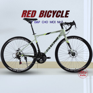 Xe Đua Fascino 828 Khung Nhôm không mối hàn| Xe Đạp Road Bike Tay Cong Đề Shimano có Phanh Phụ