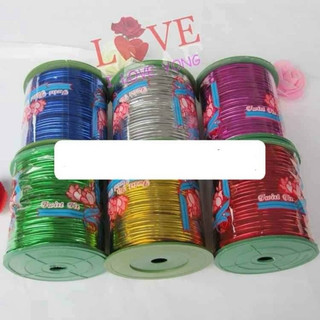 DÂY KẼM XOẮN cột nơ , bó hoa....-Cuộn 500gr