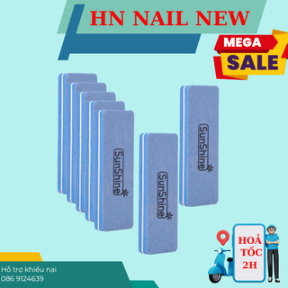 phào ngắn chữ nhật sunshine chà móng tay bịch 20 cây , bufer HN NAIL NEW