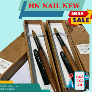 cọ đắp bột PAULA kolinsky USA 100% lông chồn , làm móng HN NAIL NEW