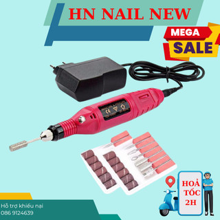 máy mài mini giá rẻ làm móng ( kèm bộ đầu mài ) HN NAIL NEW