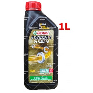 Dầu Nhớt Tổng Hợp Toàn Phần Xe Số Castrol Ultimate 10w30 1.000ml ( 1L) - ( NEW )
