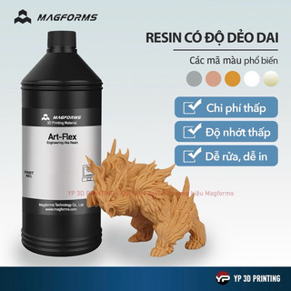 Nhựa Resin In 3D Magforms Art-Flex Engineering Resin - Chai 1kg