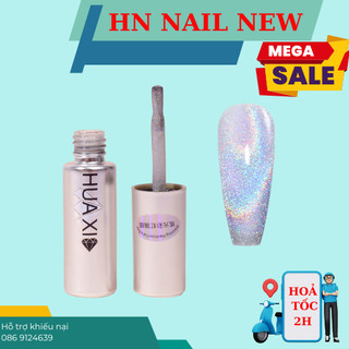 sơn mắt mèo cầu vòng Huaxi , hiệu ứng 9D siêu sáng làm móng HN NAIL NEW