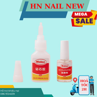 keo waloc dán móng , đính đá hàng chính hãng HN NAIL NEW