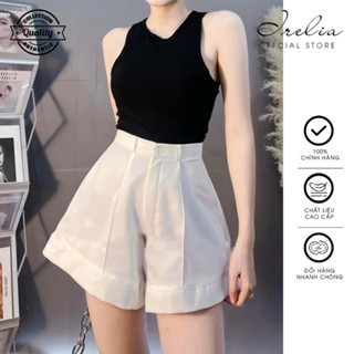 Quần Short Nữ Cao Cấp LYNZAM Quần Đùi Ống Loe Rộng