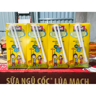 Sữa Hạt Ngũ Cốc Lúa Mạch B'fast Lốc 4 Hộp x180ml