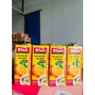 Sữa Hạt Ngũ Cốc Lúa Mạch B'fast Lốc 4 Hộp x180ml