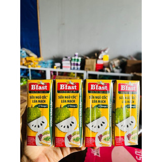 Sữa Hạt Ngũ Cốc Lúa Mạch B'fast Lốc 4 Hộp x180ml
