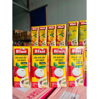 Sữa Hạt Ngũ Cốc Lúa Mạch B'fast Lốc 4 Hộp x180ml
