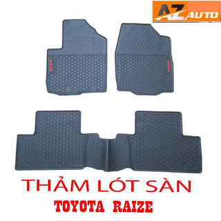 [Mã LIFEAU giảm 10% đơn 200k] Thảm sàn, Thảm lót sàn xe Toyota RAIZE 2012-2024 cao su đúc không mùi
