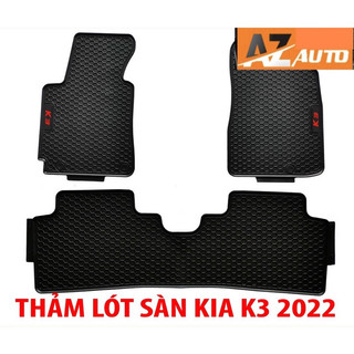 Thảm sàn, lót sàn cao su 3D cho #KIA K3 2022 -2023MẪU MỚI NHẤT