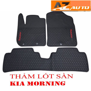 [Mã LIFEAU giảm 10% đơn 200k] Thảm lót sàn KIA Morning 2014-2022 - CAO SU ĐÚC KHÔNG MÙI ( hàng cao cấp)