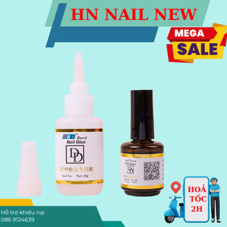 cặp keo bê tông đen DD dán móng , đính đá HN NAIL NEW