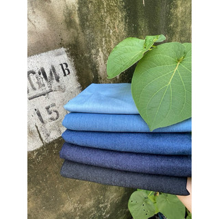 vải bò chun co dãn nhẹ