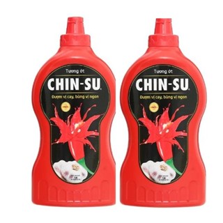 Combo 2 Chai - Tương Ớt ChinSu Cay Đậm Vị chai 1kg