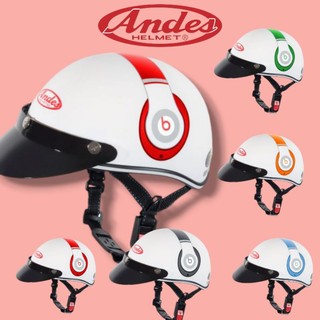 mủ bảo hiểm andes haly tai phol 3S an toàn chắc chăn