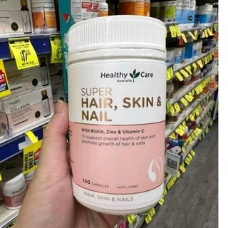 Viên uống đẹp da, tóc, móng Healthy Care Hair, Skin Nails