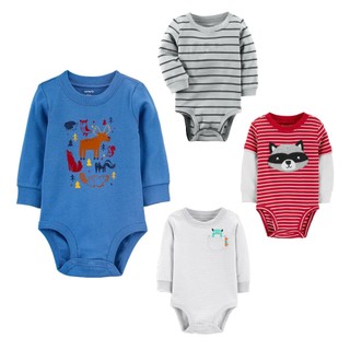 CHỌN MẪU LINK 1- body chip bé trai cổ tròn bộ áo liền quần bodysuit dài tay xuất dư tách set không kèm quần áo shopNEM