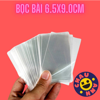 100 sleeves bọc bảo vệ bài cuộc đua sao chổi - size 6.5 x 9 cm - thư viện đồ chơi