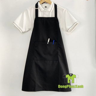 Tạp dề Đen, Tạp dề đen mẫu đẹp, Tạp dề Nam, Tạp dề Pha Chế