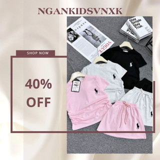Tt426 set áo thun rúm eo và chân váy cho bé - ngankids