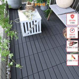 🚛Hỏa Tốc👉Tấm nhựa lót sàn ban công bản to 31*31*2cm .Vỉ Nhựa  Lót Sàn Ban Công,Sân Vườn, Nhà tắm