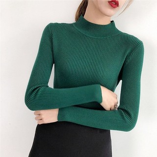 Áo len gân cổ 3 phân chất đẹp