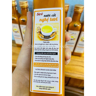 Sirô nước cốt nghệ tươi Tâm Nguyên 250ml (nghệ tươi mật ong)