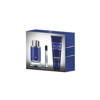 Bộ quà tặng nước hoa nam MB Explorer Ultra Blue YN_Giftset EDP100ml+SG100ml+7.5ml